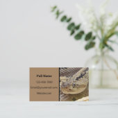 Rattlesnake Visitekaartje (Staand voorkant)