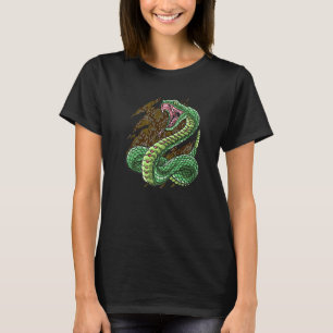 Rattlesnake voor slangenfokkers t-shirt