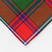 Rattray Ancient Clan Badge Tartan Pset Fleece Deken (Hoek)