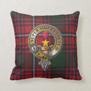 Rattray Tartan & Badge Kussen