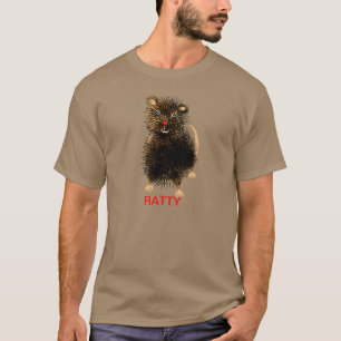 Ratty the Whimsical Funny Cute Rat T-shirt