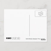 Ratvoer raven briefkaart (Achterkant)