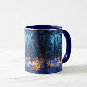 Rauhnächte Ritual im Winterwald Sternenhimmel Mok (Voorkant rechts)