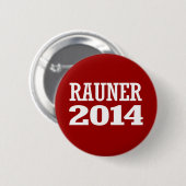 RAUNER 2014 RONDE BUTTON 5,7 CM (Voorkant /achterkant)