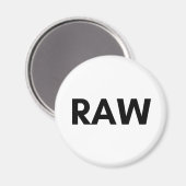 rauw magneet (Voorkant / Achterkant)
