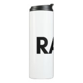 rauw thermosbeker (Gedraaid links)