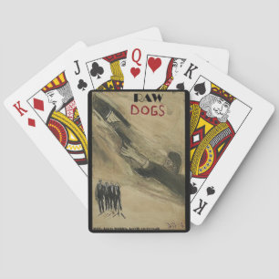 RAUWE HONDEN SPEELKAARTEN