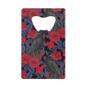 Ravages et roses avec des feuilles bleu foncé