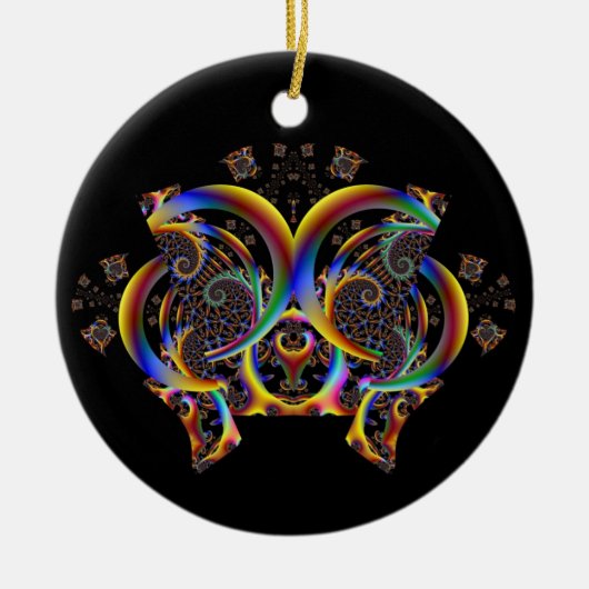 Rave ButterFly Ornament (Voorkant)