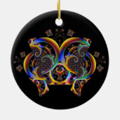 Rave ButterFly Ornament (Achterkant)