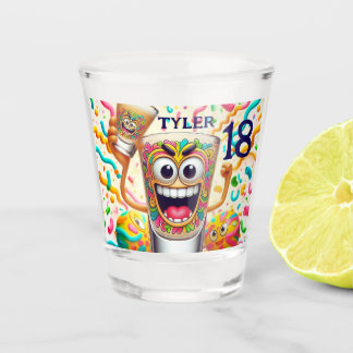 Rave Party Shot Glass – vibrant Fun  Glas