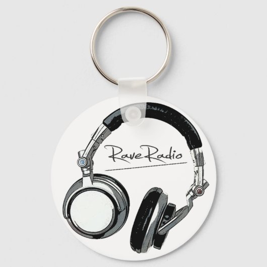 Rave Radio Sleutelhanger (Voorkant)