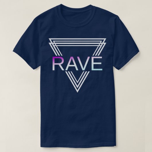 Rave Techno House Party EDM Festival Goa Electro 4 T-shirt (Design voorkant)