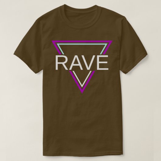 Rave Techno House Party EDM Festival Goa Electro 8 T-shirt (Design voorkant)