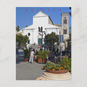 Ravello kerk uitzicht briefkaart