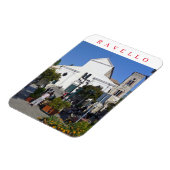 Ravello kerk uitzicht koelkastmagneet magneet (Linkerzijde)