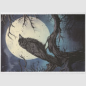 Raven 1 Halloween Decoupage papier (Voorkant)