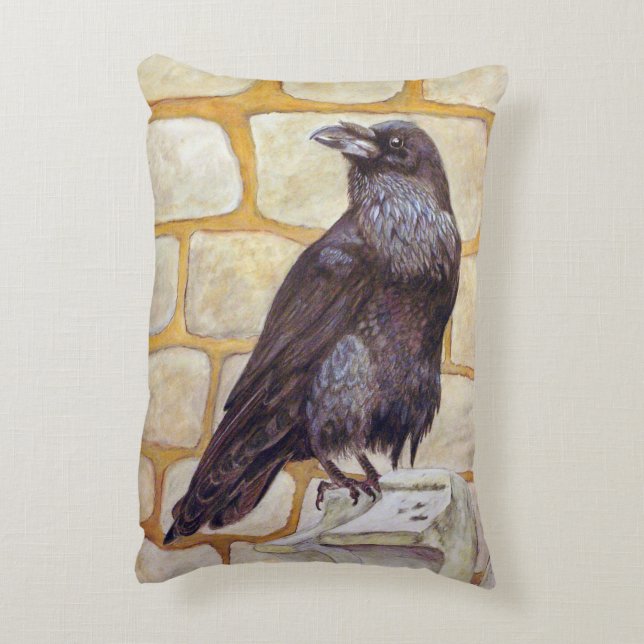 Raven Accent Kussen (Achterkant (Verticaal))