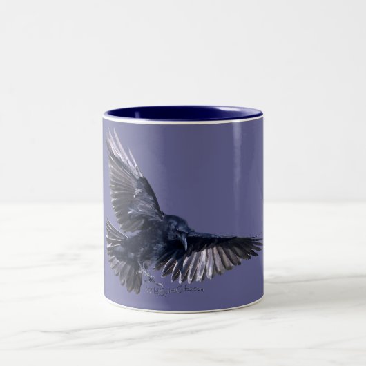 Raven aflopend tweekleurige koffiemok (Center)