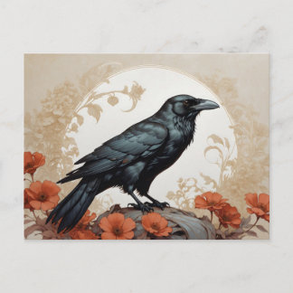 Raven Art Briefkaart