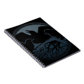 Raven Art Carnet Crow Art Journal Livre (Côté Droit)