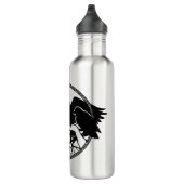 Raven Art Cool Crow Art Sport Bottle Waterfles (Rechts)