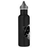 Raven Art Cool Crow Art Sport Bottle Waterfles (Links)
