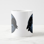 Raven Art Jumbo Mokken Cool Crow Art Cups en Mokke (Voorkant)