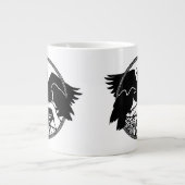 Raven Art Jumbo Mugs Cool Crow Art Cups & Mugs (Devant)