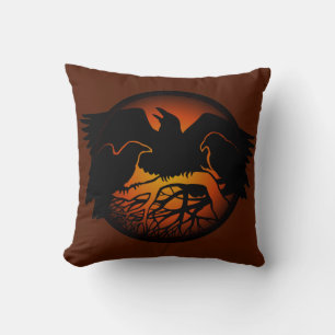 Raven Art Kussen Native Spirit Dier Raven Kussen