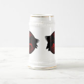 Raven Art Mok Wild Bird Beer Mok Raven Stein (Center)