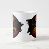 Raven Art Mok Wild Bird Coffee Mok Raven Cup (Voorkant)