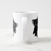 Raven Art Mok Wild Bird Coffee Mok Raven Cup (Achterkant)