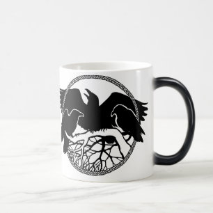 Raven Art Mok Wild Bird Crow Cup Raven Mokken