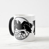 Raven Art Mug Wild Bird Crow Cup Raven Mug (Devant gauche)