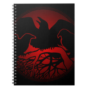 Raven Art Notitieboek Crow Art Journal Book