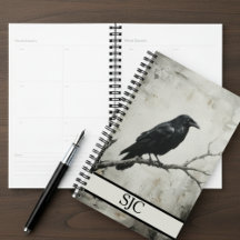 Raven Art Planner - Monogrammed Organizer