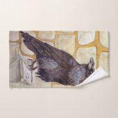 Raven Bad Handdoek (Handdoek)
