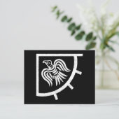 Raven Banner Viking Flag Briefkaart (Staand voorkant)