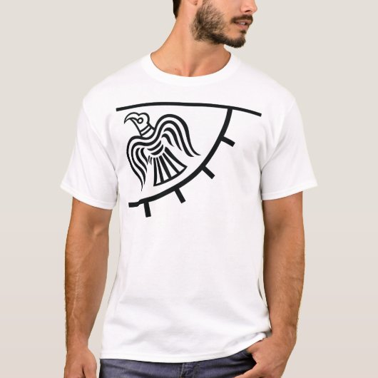Raven Banner (Viking Flag) T-shirt (Voorkant)