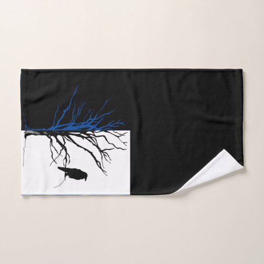 Raven Black Bird (Serviette à main)