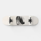  Raven Black Bird Crow Persoonlijke vogels Skateboard (Horizontaal)