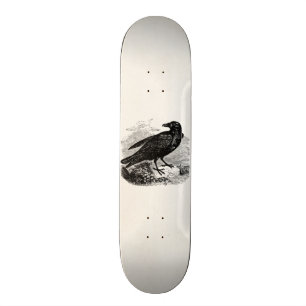 Raven Black Bird Crow Persoonlijke vogels Skateboard
