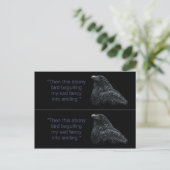 Raven Book markers Briefkaart (Staand voorkant)