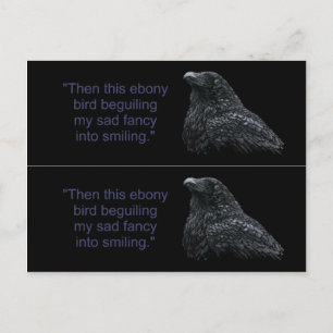 Raven Book markers Briefkaart