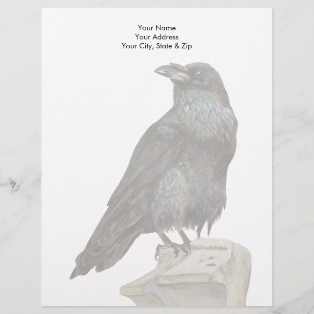 Raven Briefhoofd (Voorkant)