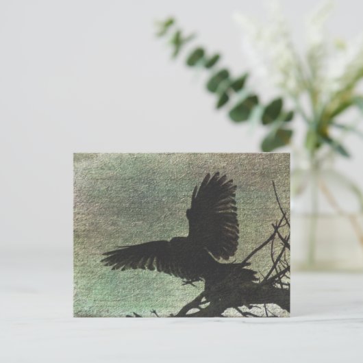 Raven Briefkaart (Staand voorkant)