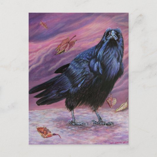 Raven Briefkaart (Voorkant)