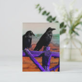 Raven Briefkaart (Staand voorkant)