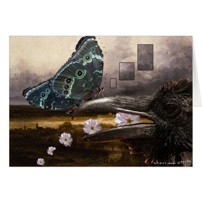Raven & Butterfly (Voorkant Horizontaal)